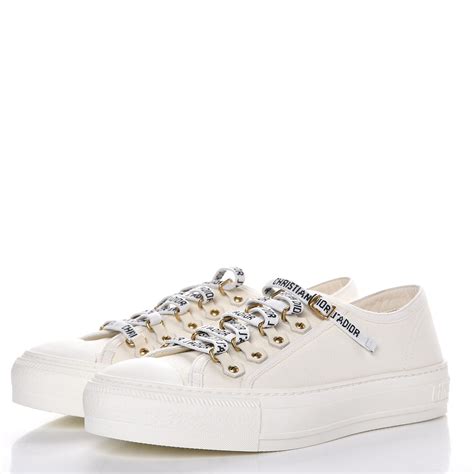 dior white shoes|christian dior white canvas sneakers.